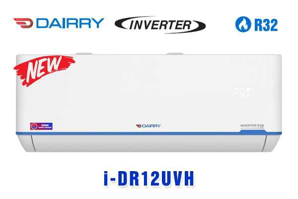 Điều hòa Dairry i-DR12UVH 12.000btu 2 chiều inverter - 2022